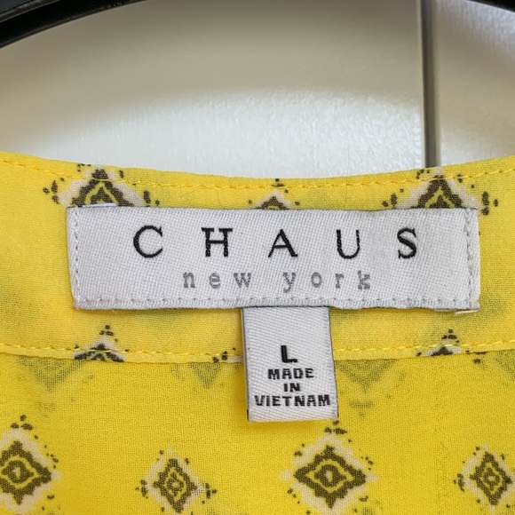 Bright Yellow Blouse - Picture 3 of 4